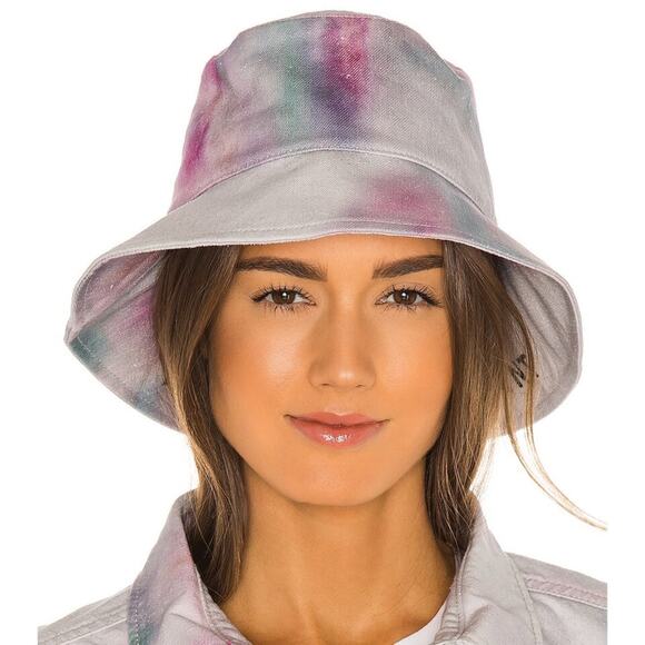Isabel Marant Loiena Tie Dye Print Bucket Hat New - Picture 1 of 6